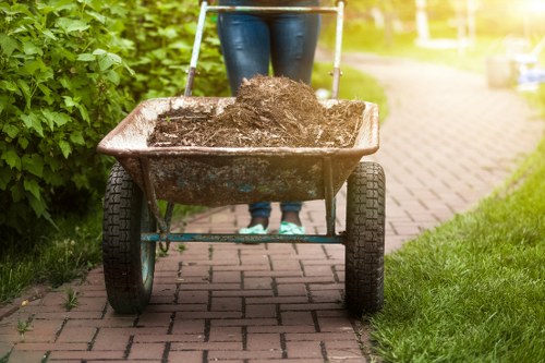 Eco-friendly waste disposal with a residential skip