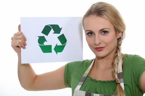Eco-friendly demolition waste management process in Hendon